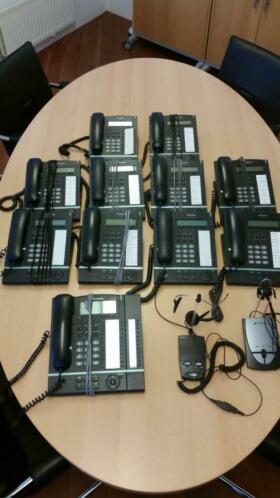 Panasonic telefoon centrale compleet met 11 toestellen 