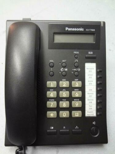 Panasonic telefoon KX-T7668 (2 stuks)