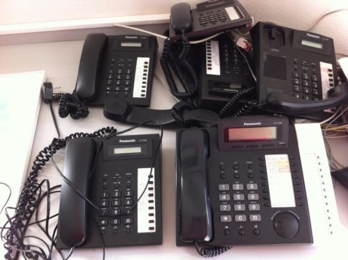 Panasonic telefooncentrale met 6 toestellen