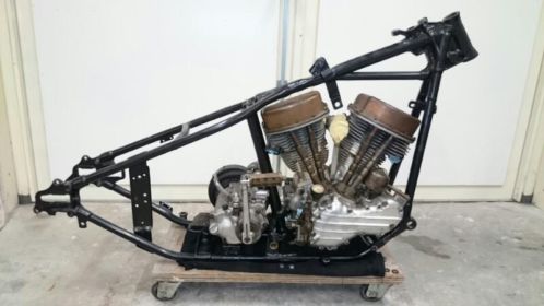 Panhead blok frame bak primair 