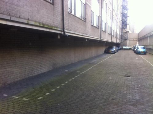 Parkeerplaats in Rotterdam-Kralingen