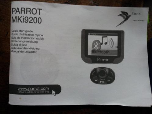 Parrot MKi 9200 carkit systeem.