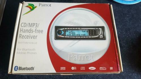 Parrot Rhythm N039Blue cdmp3 hands-free Reciever