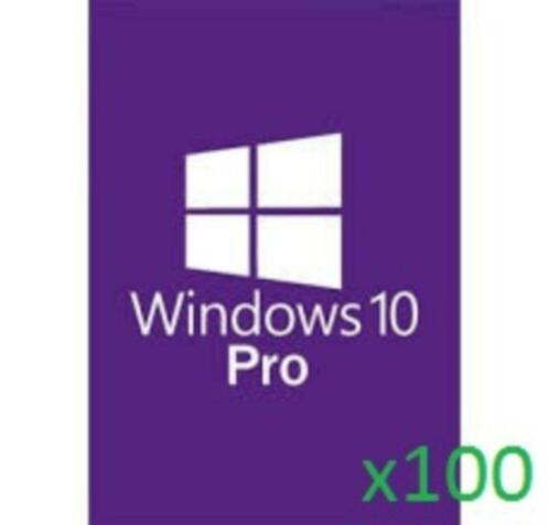 Partij 100x Windows 10 Professional Volume Licentie