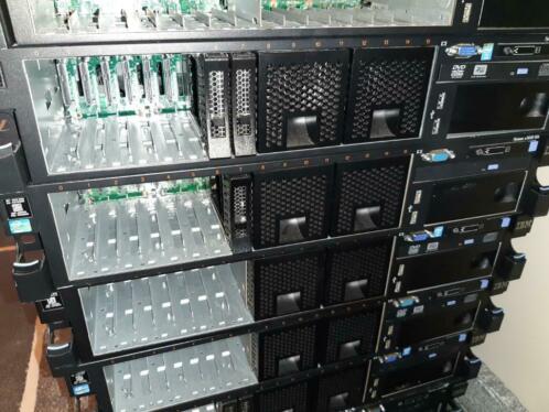 partij 10x IBM 3650 M4 2x E5-2620 (2x6c) 32gb 2x146GB 15K