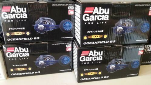 Partij 25 stuks gloednieuwe Abu Garcia Oceanfield reels