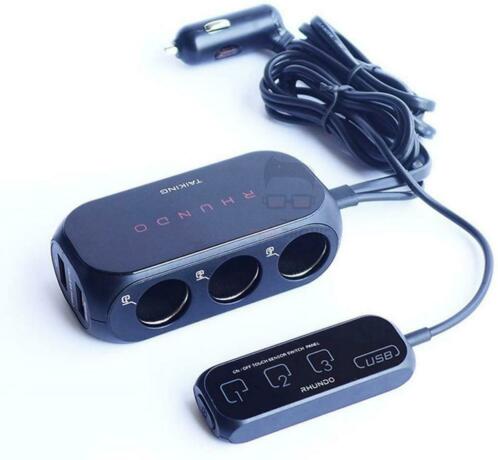 Partij 3 weg splitter auto  12-16V  Nieuw  Car port USB s