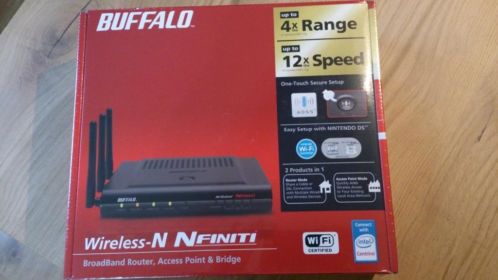 Partij 33x Buffalo Wireless N routers nieuw in doos