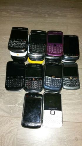 Partij BlackBerry 27 stuks 