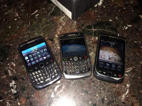 Partij BlackBerry telefoons te koop 
