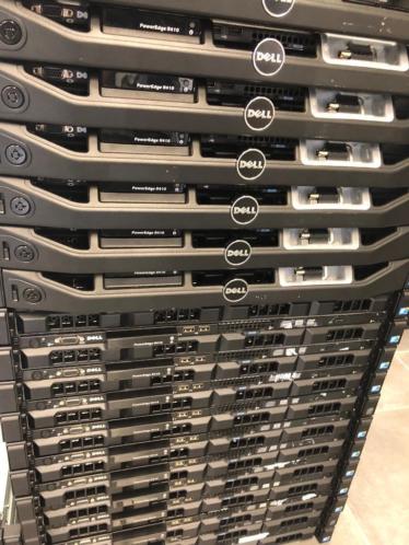 Partij DELL R410 amp R610 totaal 51 Stuks
