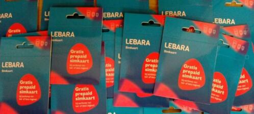 Partij Lebara Prepaid Simkaart 200 Stuks