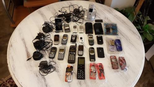 Partij mobiele telefoons oa Nokia Samsung