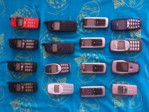 Partij Nokia van 16 stuks diverse modellen 