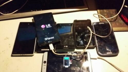 Partij telefoons tekoop 