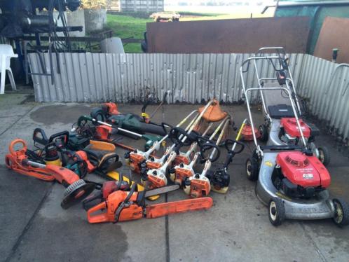 Partij Tuinmachines, oa Stihl, Husqvarna, Honda