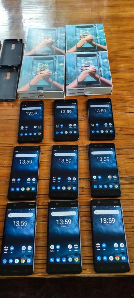 Partij van 9 stuks Nokia 5 - TA-1024