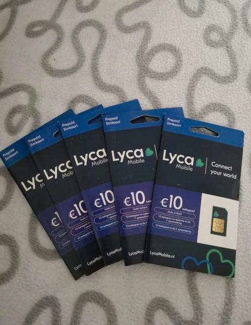 Partijen nieuwe Lyca simkaarten