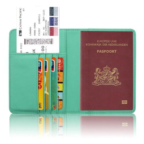 Paspoorthouder  Paspoorthoesje  Passport Wallet - Mintgroe