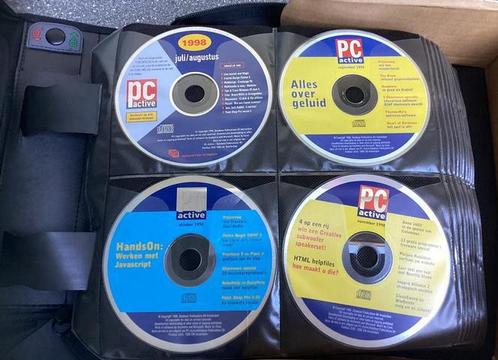 PC-Active CDs van augustus 1998 tm november 2010