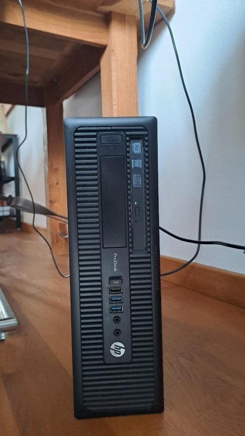 PC HP prodesk 600 met monitor