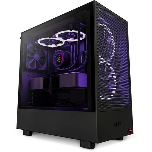 Pcman NZXT H5 Flow RGB black i9 32gb 1tb RTX4060 windows 11