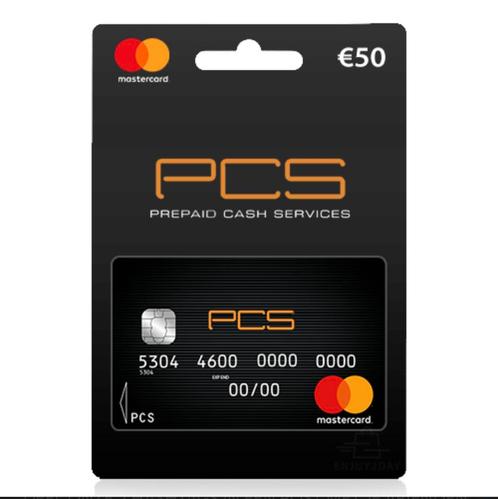PCS prepaid tegoed 50