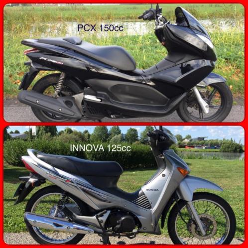 Pcx 150 amp innova 125 honda motorscooter aanbieding