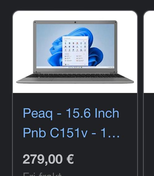 Peaq c151v nieuwe laptop