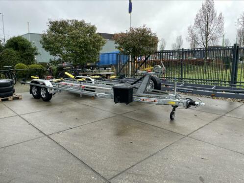 Pega trailer ZB3500 exclusive 760cm nieuwstaat alle opties