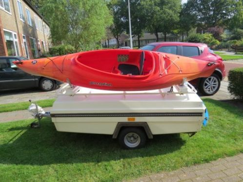 Perception 1 persoons kano - Rood