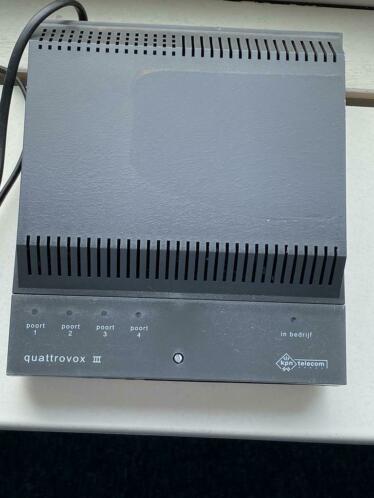 Perfect werkende KPN Quattrovox III telefooncentrale
