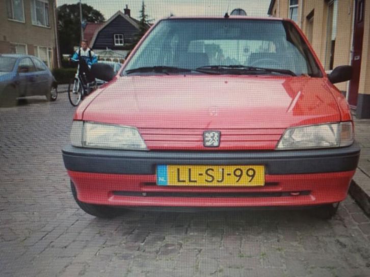 Peugeot 106 1.1 Accent 1995 Rood MET NAP GEKEURDE KILOMETERS