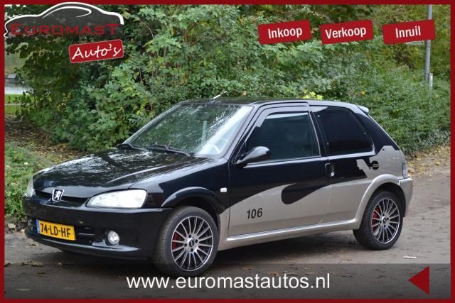 Peugeot 106 1.4 XS Premium New apk, Halflederen bekleding, s