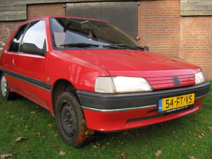 Peugeot 106 1.4 XT U9 1992 Rood