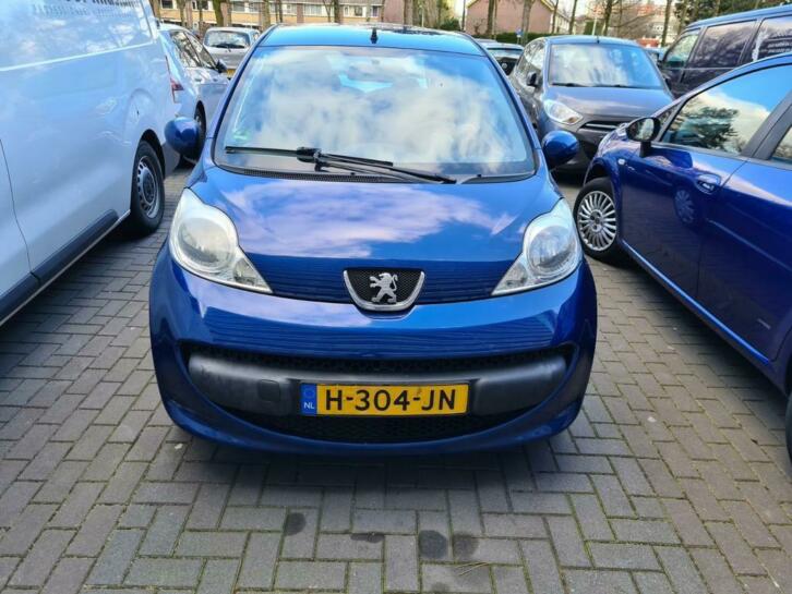 Peugeot 107 1.0 12V 3DR 2006 Blauw, APK 5 MAART 2022