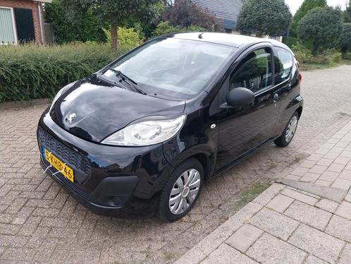 Peugeot 107 1.0 12V  3DR 2013 Zwart-Airco-NW APK