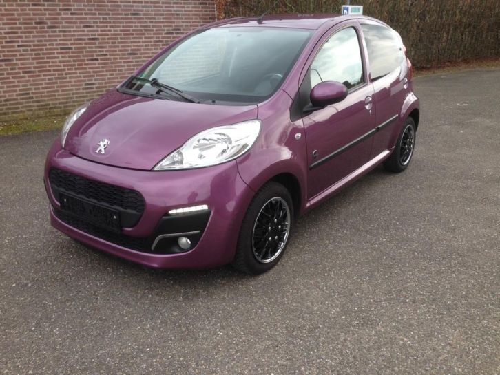 Peugeot 107 1.0 12V 5 Drs Paars ENVY Full Option 2012