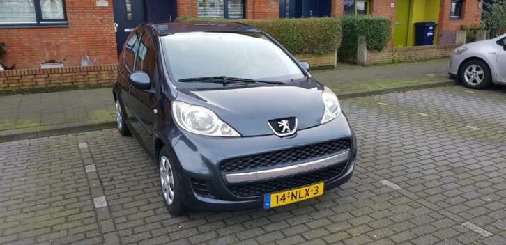 Peugeot 107 1.0 12V 5DR 2010 Grijs Airco APK 18-10-2020