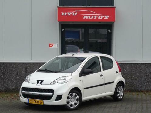 Peugeot 107 1.0-12V Accent Airco Org NL 2011 Wit