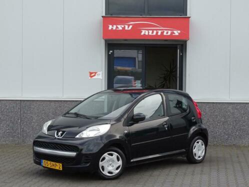 Peugeot 107 1.0-12V XS Airco 4-deurs Org NL 2011 Zwart