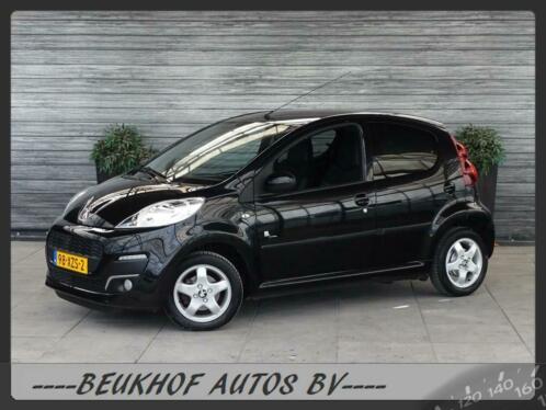 Peugeot 107 1.0 Black amp Silver Half Leder Airco Elek Ramen