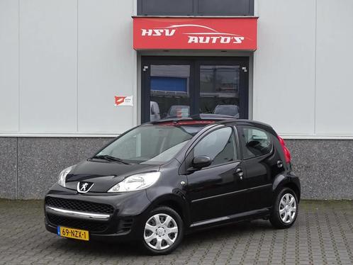 Peugeot 107 1.0 XR airco 4-deurs 2009 zwart