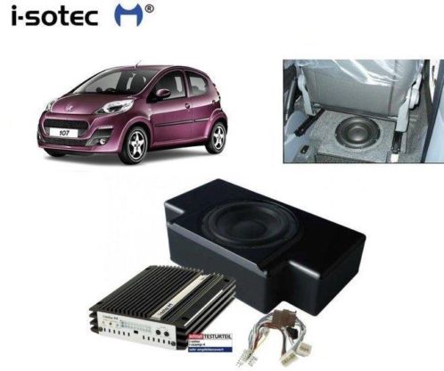 Peugeot 107 (2012-2014) Soundsystem i-sotec 3-Way 280Watt