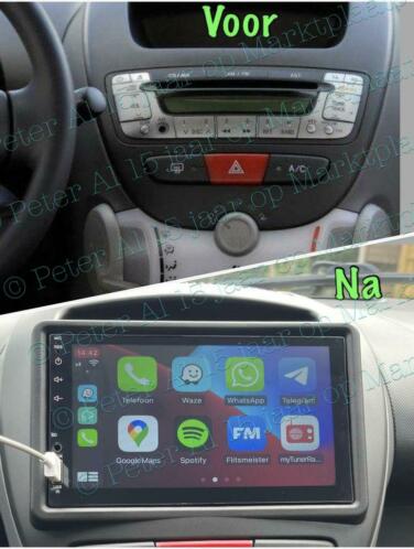 Peugeot 107 Toyota Aygo Citoen C1  Android  CarPlay Citybug