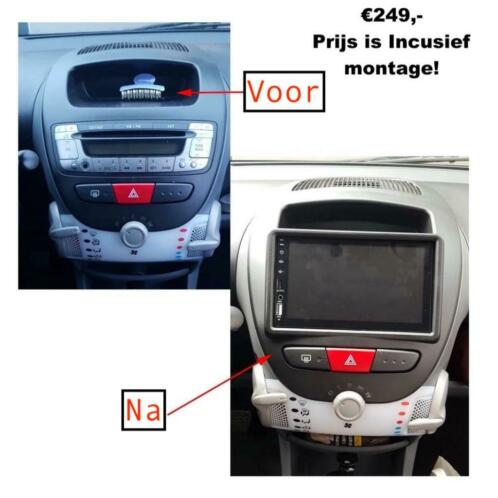 Peugeot 107 Toyota Aygo Citon C1  Apple CarPlay Radio USB