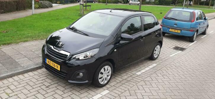 Peugeot 108 (NAP) 1.0 12V E-vti 68PK 5DR 2017 Zwart