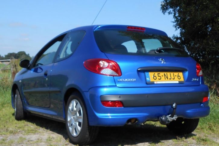 Peugeot 206 1.1 3Deurs 2010 Blauw