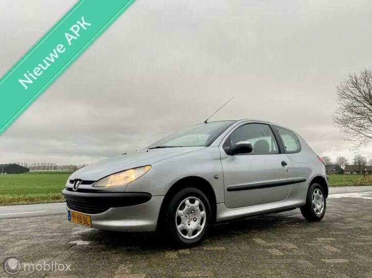 Peugeot 206 1.1 XN, Zuinige Auto, APK Dec 2021, NAP