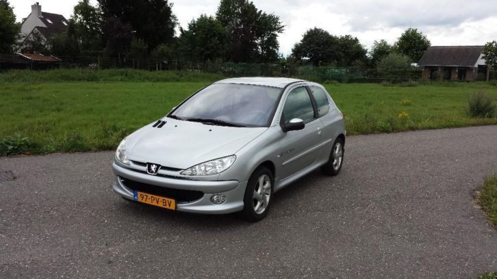 Peugeot 206 1.4 16V XS 3D 2005 Grijs 